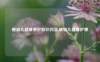 婴幼儿健康养护知识内容,婴幼儿健康护理