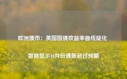 欧洲债市：英国国债收益率曲线陡化 数据显示10月份通胀超过预期