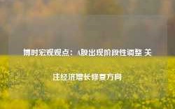 博时宏观观点：A股出现阶段性调整 关注经济增长修复方向