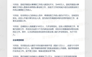 美国10月非农就业报告中文全文