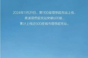 理想汽车第1100座超充站上线 高速理想超充站突破600座