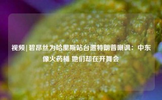 视频|碧昂丝为哈里斯站台遭特朗普嘲讽：中东像火药桶 她们却在开舞会