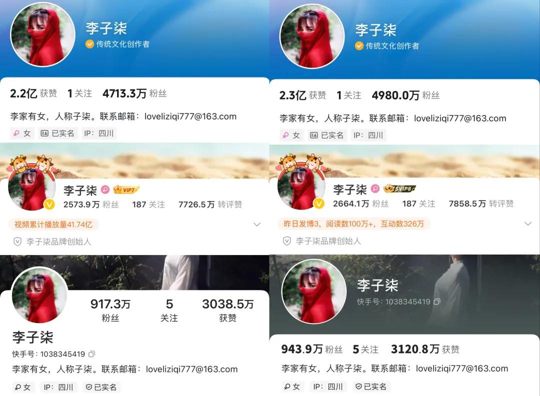 李子柒，一夜涨粉380万-第3张图片-健康网