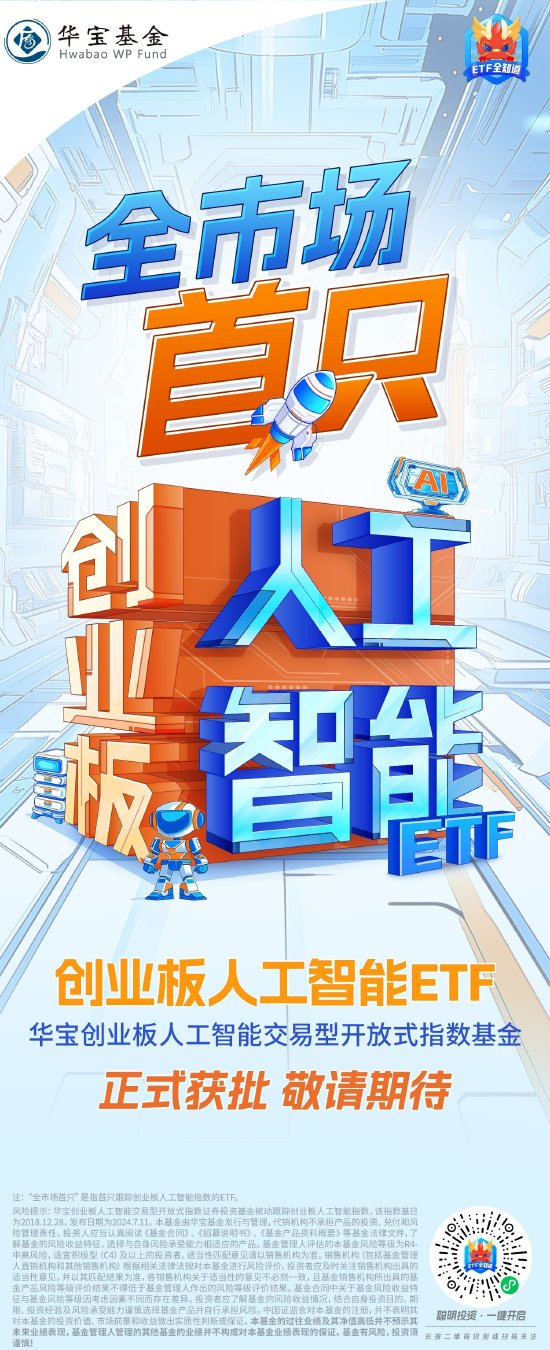 基金圈重磅！全市场首只“创业板人工智能ETF”花落华宝基金-第1张图片-健康网