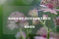 欧洲股指普跌 因担忧特朗普关税计划瞄准欧洲-第1张图片-健康网